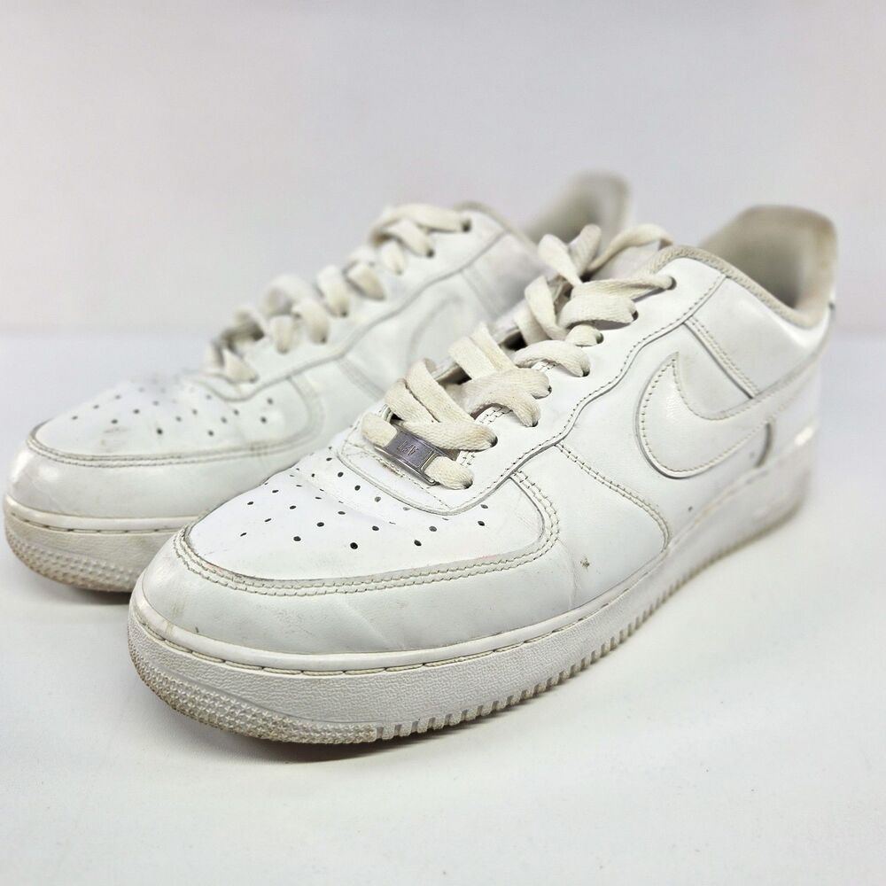 Nike Air Force 1 Low '07 Triple White Men’s Size 10.5 CW2288-111 Used No Box